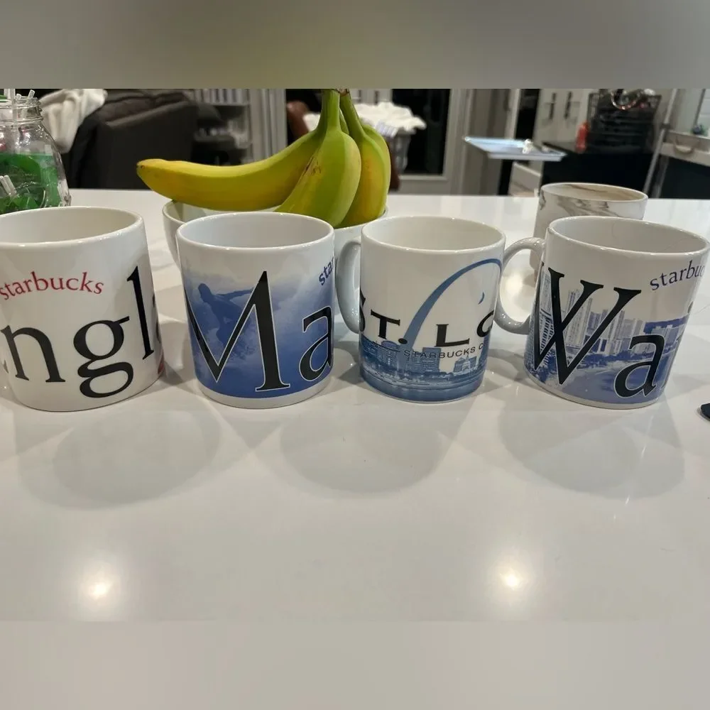 Starbucks mugs